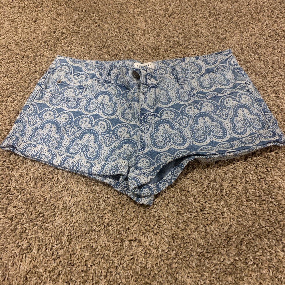 Forever 21 Design Jean Shorts